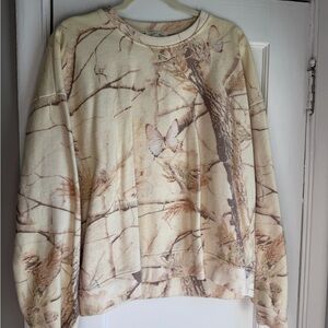 Dairy Boy Cream Camo Crewneck